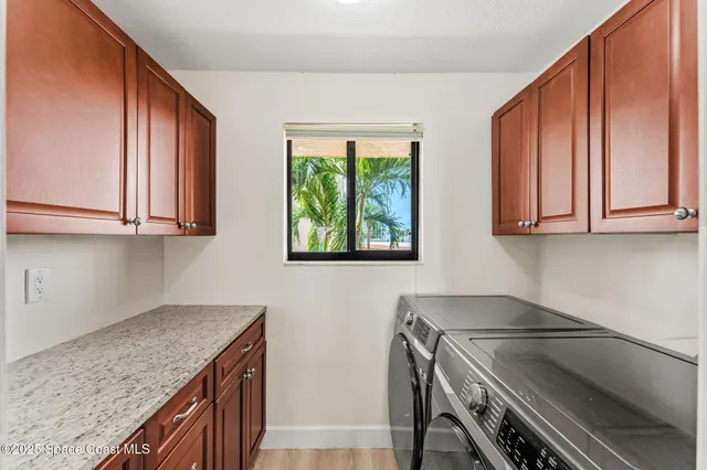 a close view of utility room