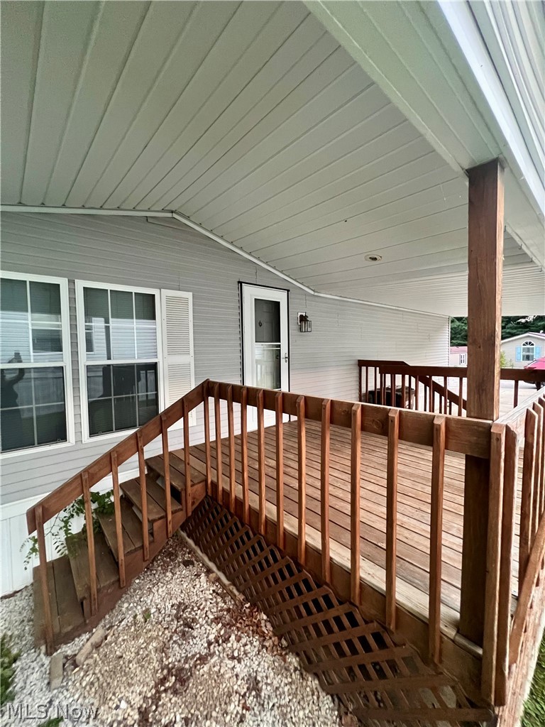 4455 Cleveland Road, Unit 10 Wooster, OH 44691 - Photo 26 of 26 West side deck