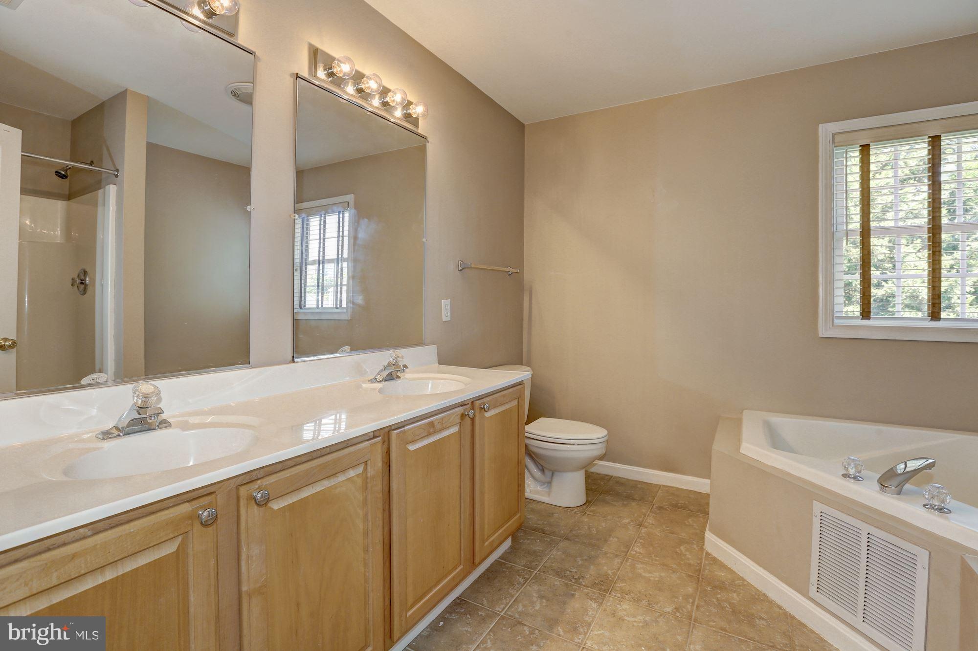 1407 Jasper Street Silver Spring, MD 20902 - Photo 9 of 21 a bathroom with a sink a toilet and mirror