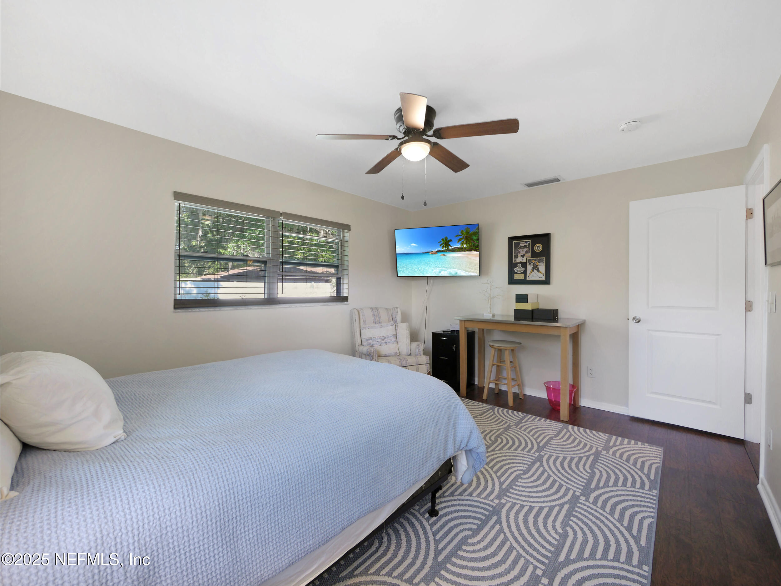 971 Viscaya Boulevard St. Augustine, FL 32086 - Photo 20 of 47 a bedroom with a bed and a table