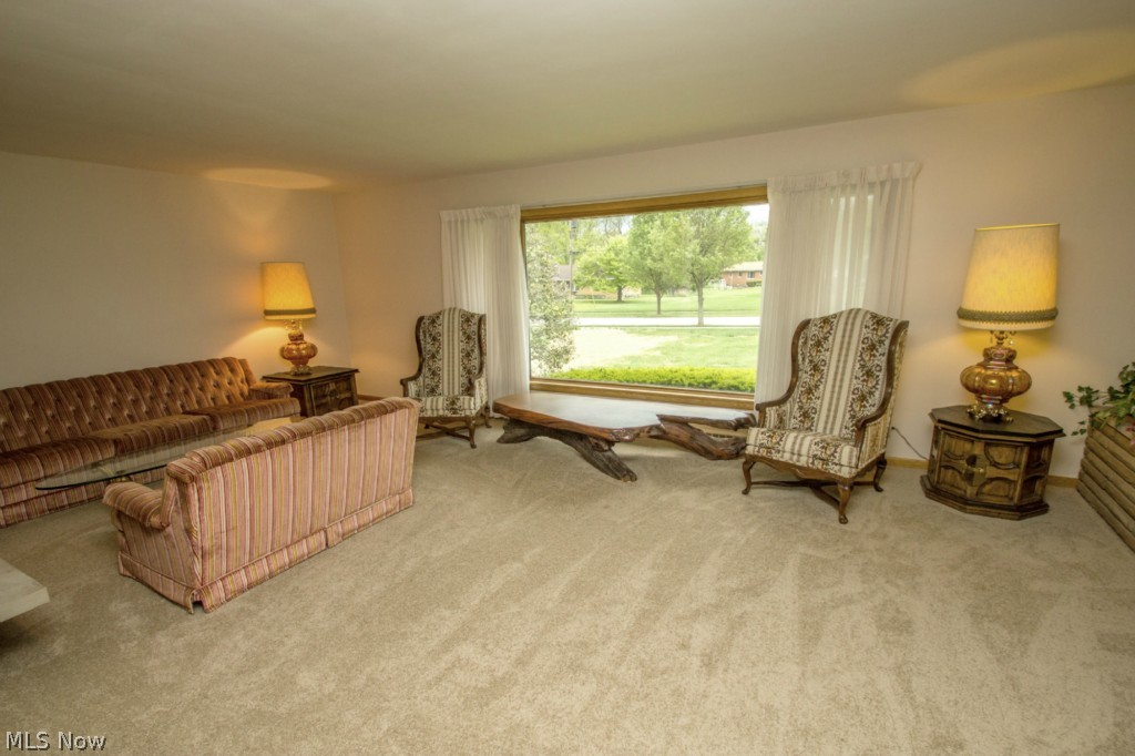 8119 Dalebrook Road Independence, OH 44131 - Photo 3 of 25 Living Room with New Neutral Carpet (5/15)