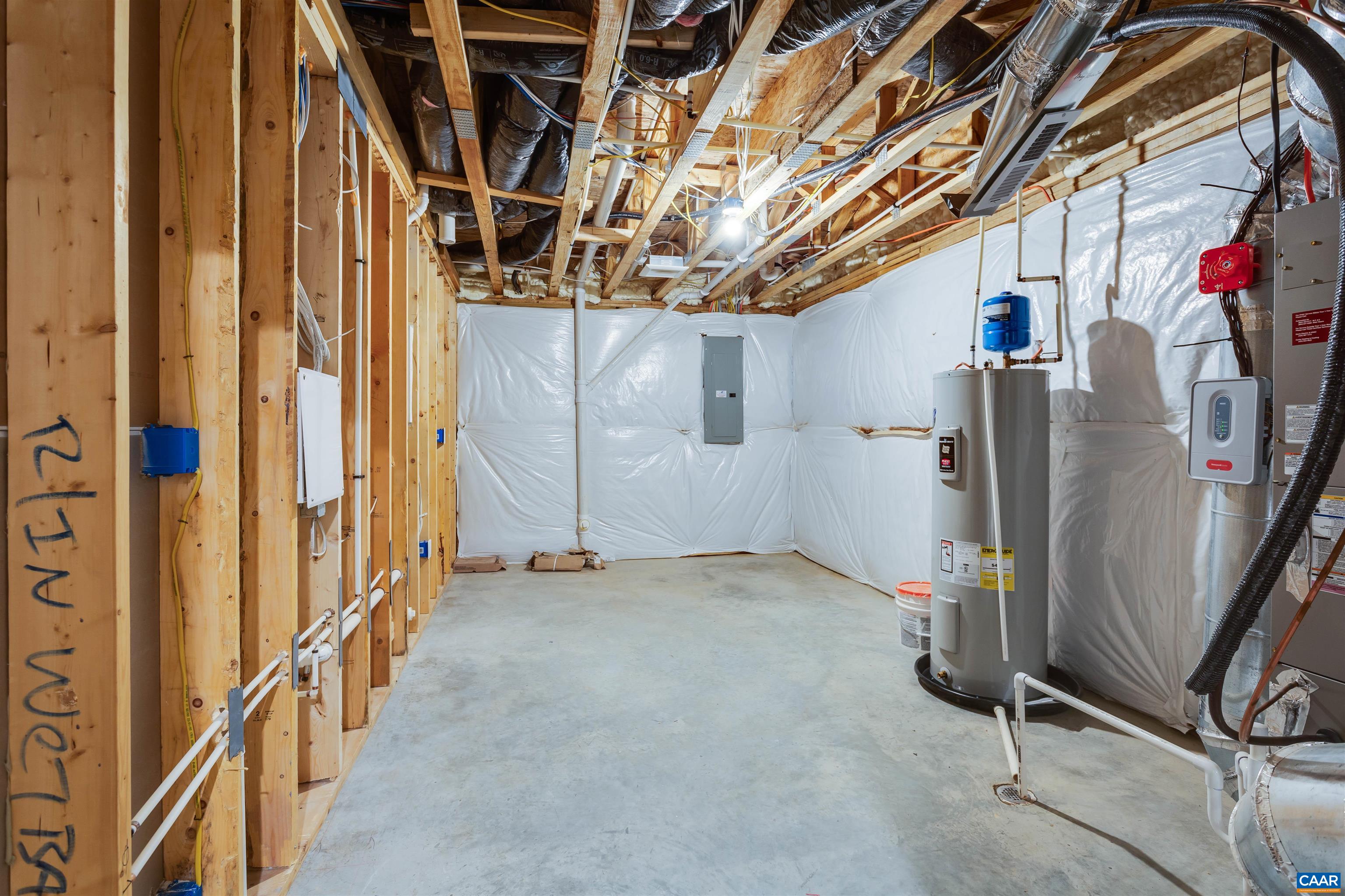 596 Drumin Road Keswick, VA 22947 - Photo 55 of 57 a view of an empty room with stairs