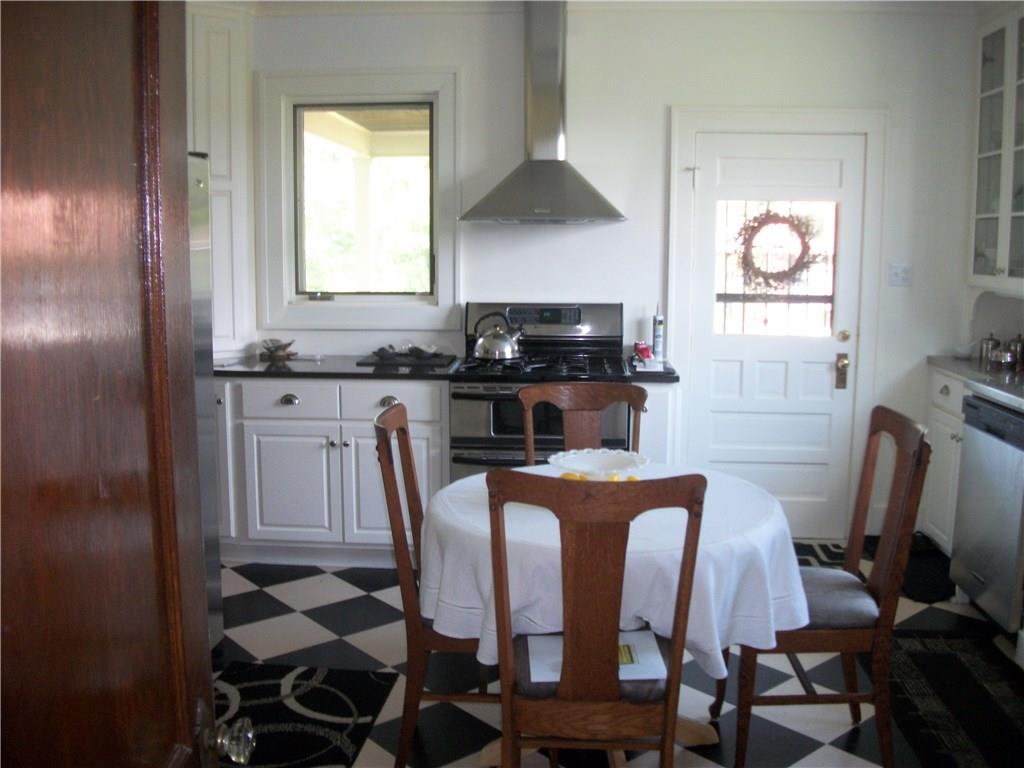 524 South Eighty Eight Road Carmichaels, PA 15320 - Photo 5 of 17 BEAUTIFUL UPDATED KITCHEN WITH STAINLESS STEEL APPLIANCES. GAS DOUBLE OVEN STOVE