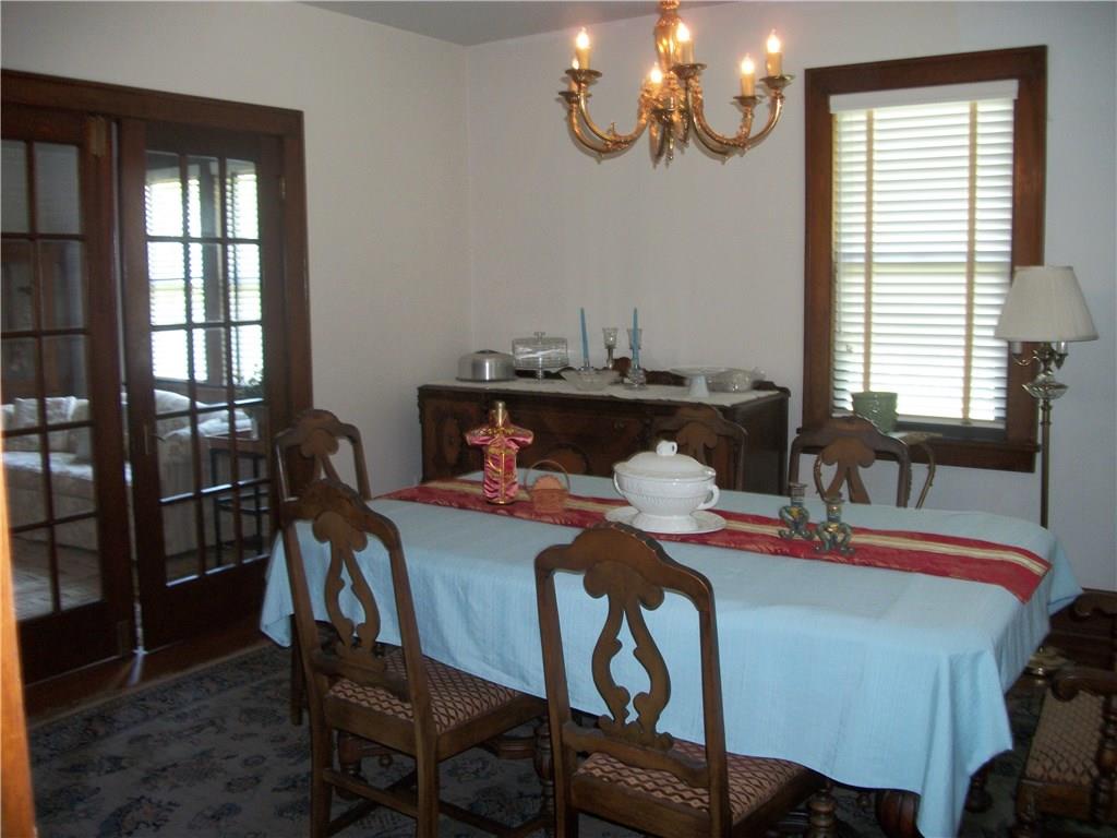 524 South Eighty Eight Road Carmichaels, PA 15320 - Photo 8 of 17 LARGE DINING ROOM WITH FRENCH DOORS TO LIVING ROOM. PERFECT FOR FAMILY HOLIDAYS