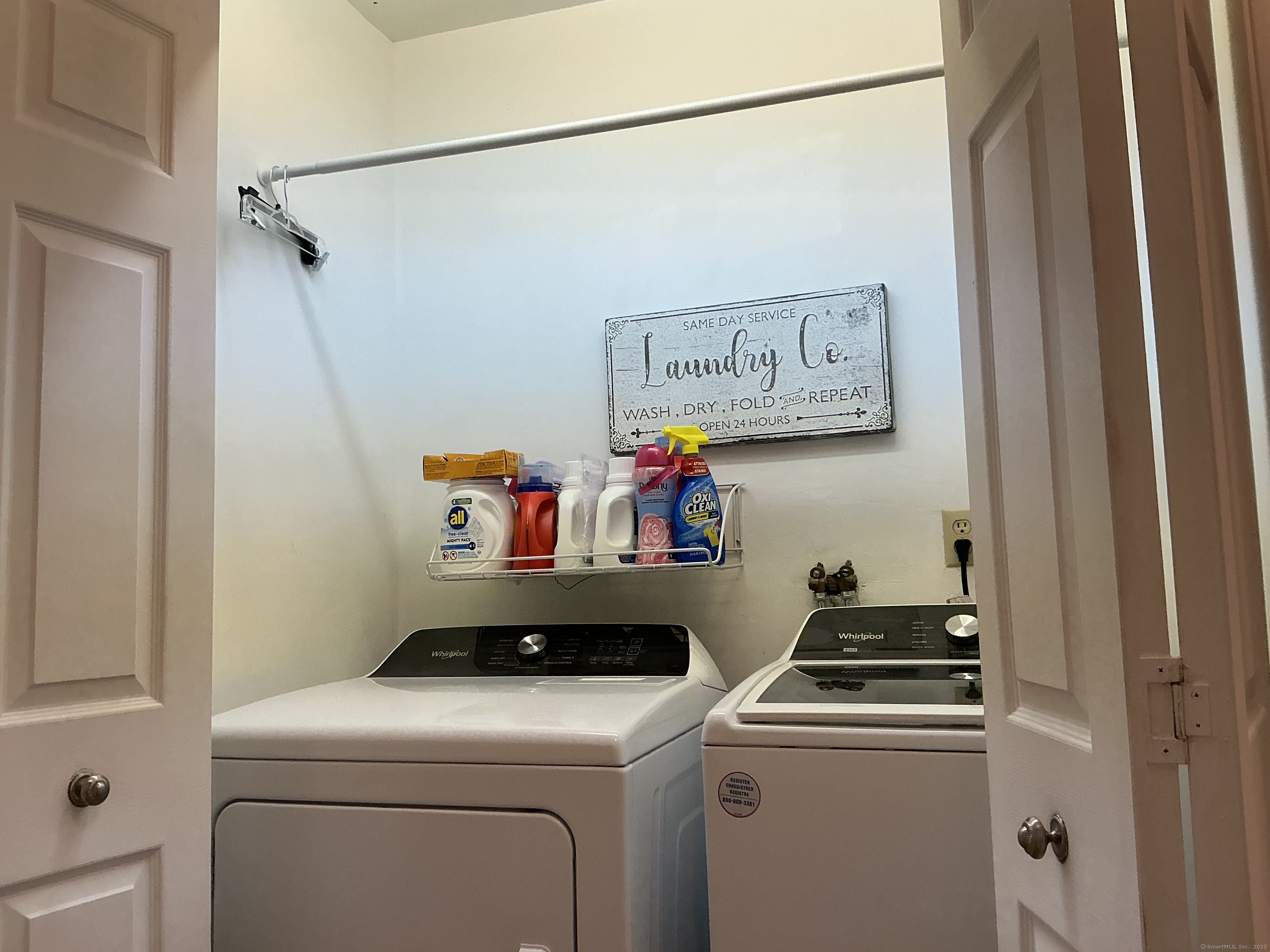 751 Long Hill Road, Unit C Middletown, CT 06457 - Photo 19 of 30 a utility room with dryer and washer