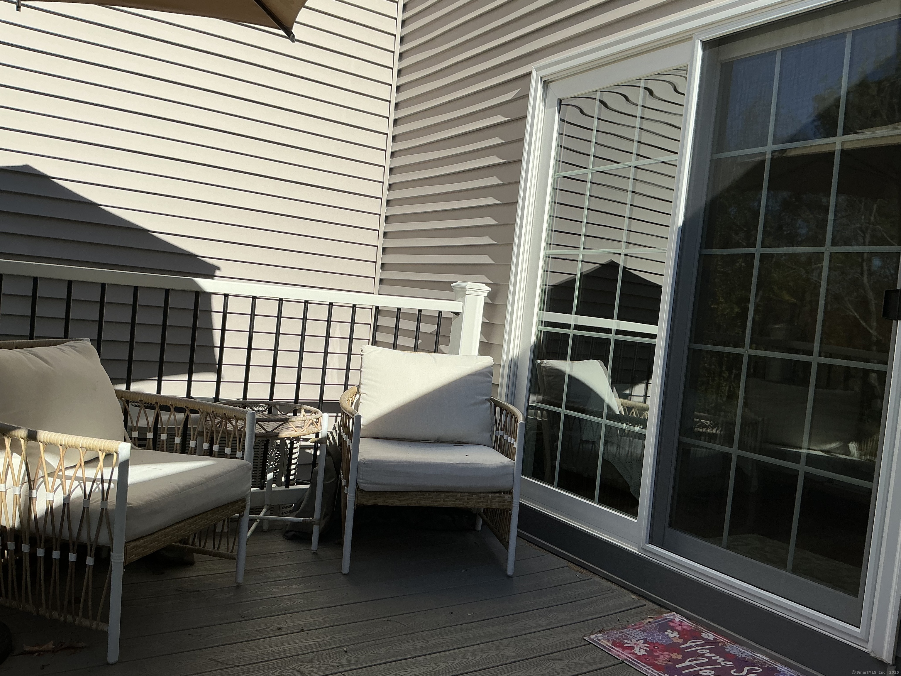 751 Long Hill Road, Unit C Middletown, CT 06457 - Photo 29 of 30 a view of a balcony with furniture