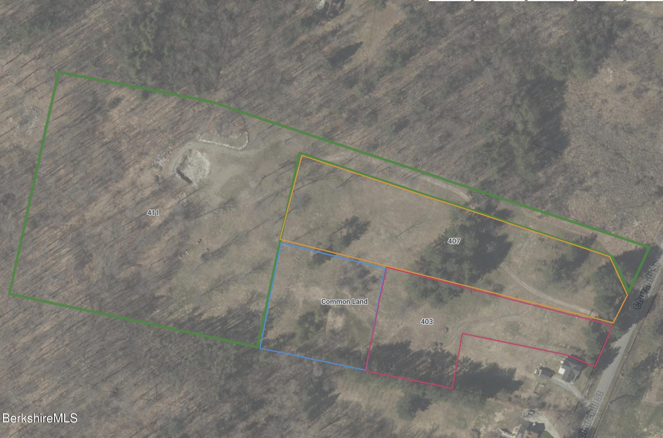 407 Churchill Street Pittsfield, MA 01201 - Photo 3 of 11 GIS Parcel Map