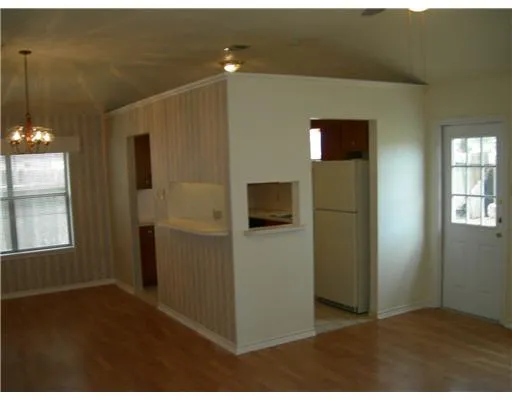 a view of empty room