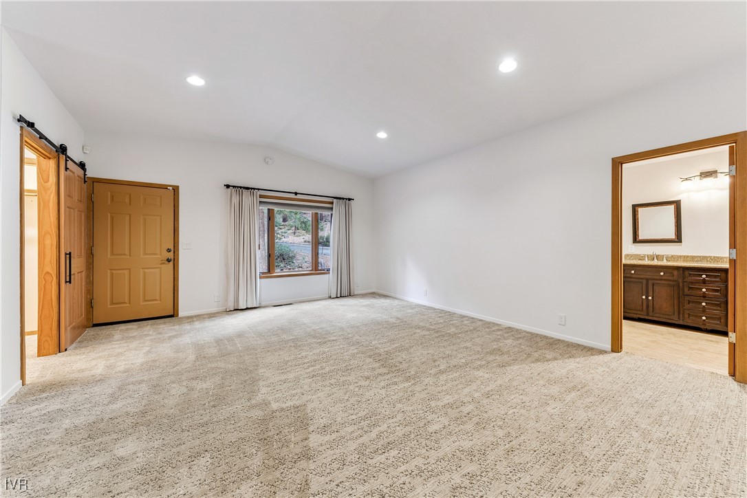 771 Randall Avenue Incline Village, NV 89451 - Photo 14 of 44 Primary suite with forest views, private entry, an
