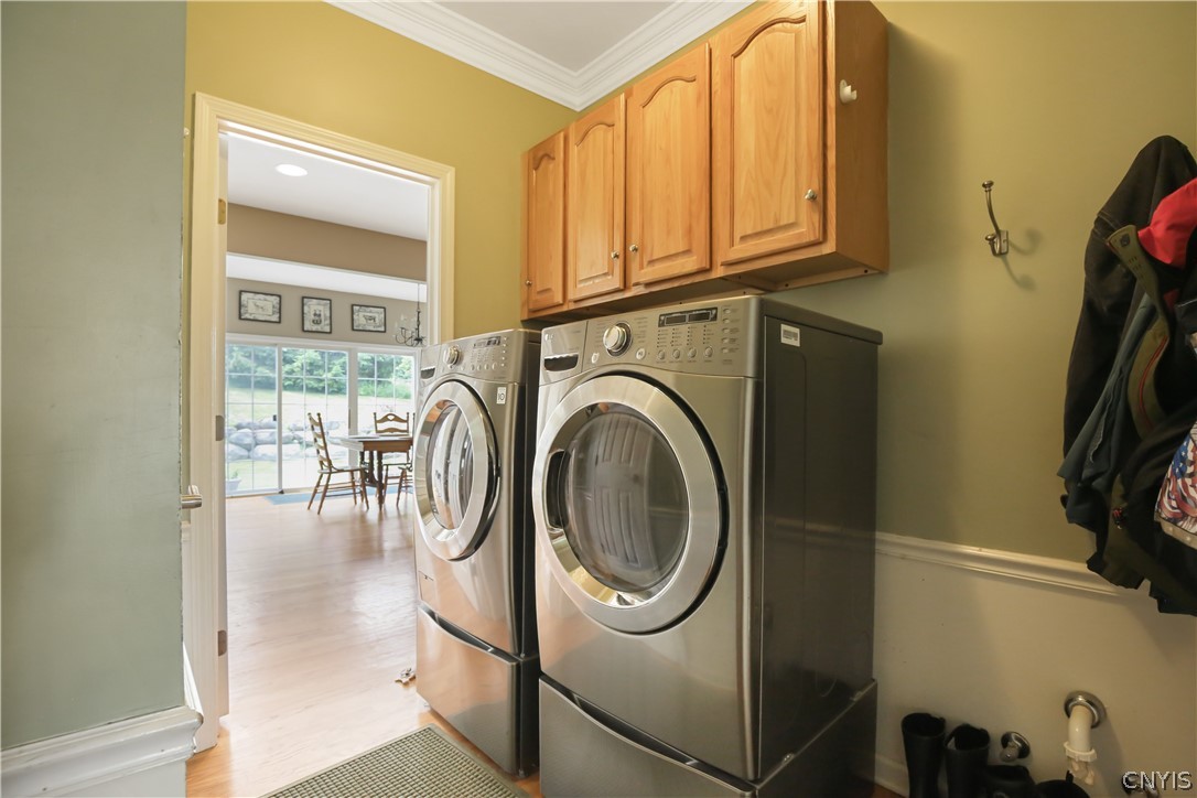 4469 Winding Creek Road Pompey, NY 13104 - Photo 36 of 50 Laundry Room off Kitchen and Den