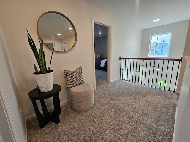 a view of entryway and hall