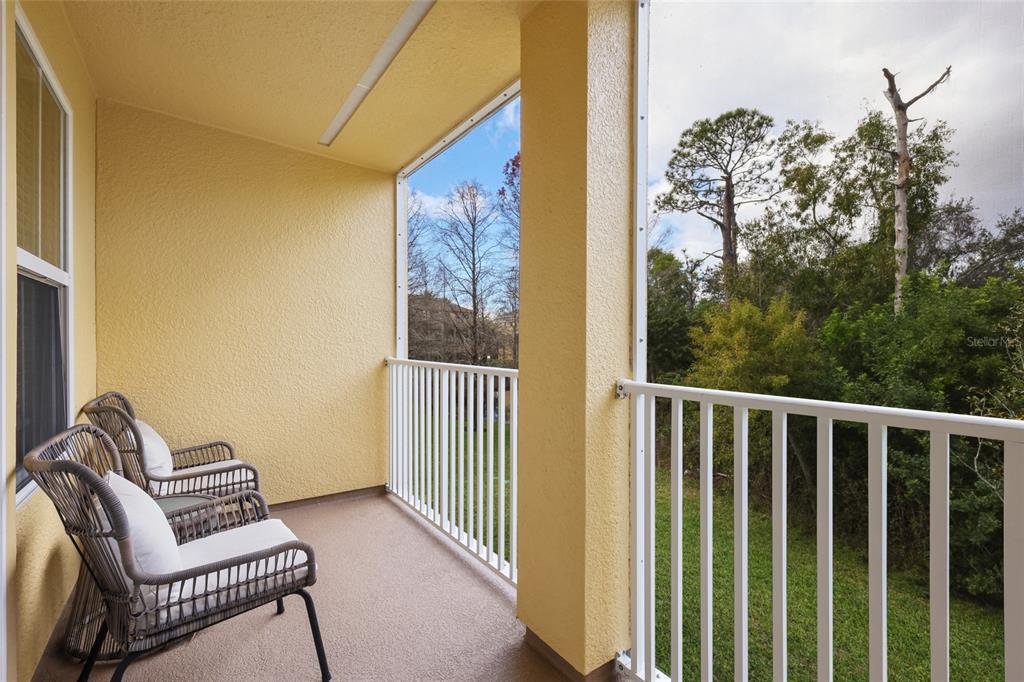 8907 White Sage Loop Lakewood Ranch, FL 34202 - Photo 15 of 33 a view of a balcony with furniture