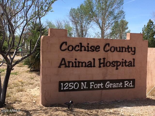 1250 North Fort Grant Road Willcox, AZ 85643 - Photo 33 of 33 a sign broad on the side of the road