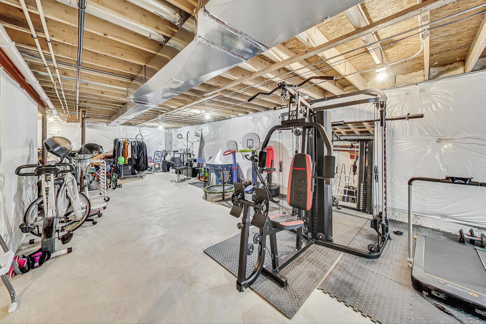1014 Sharp Drive Plano, IL 60545 - Photo 38 of 52 a view of a room with gym equipment
