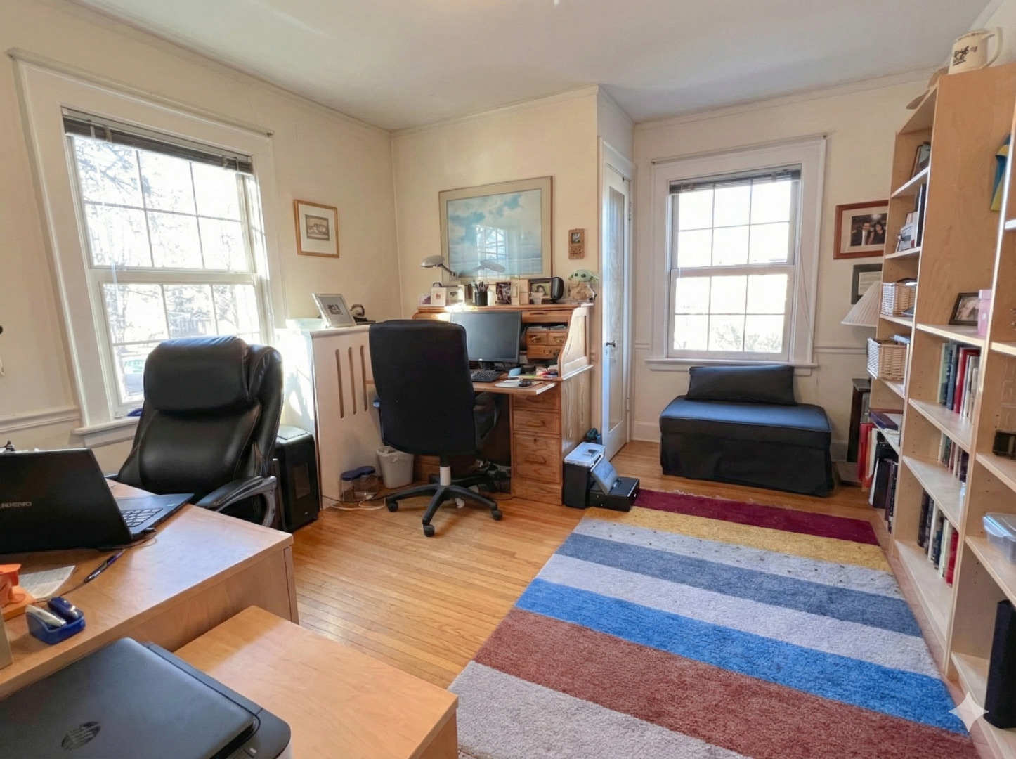 2037 Clinton Street Rockford, IL 61103 - Photo 17 of 27 a view of a workspace with furniture and a window