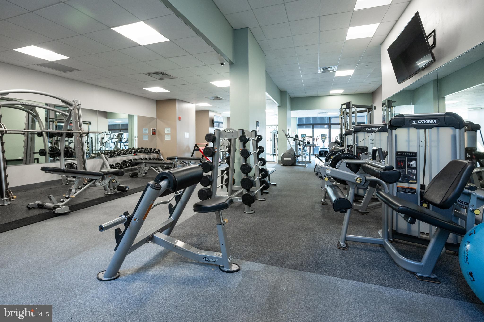 1420 Locust Street, Unit 24R Philadelphia, PA 19102 - Photo 22 of 31 a view of a room with gym equipment