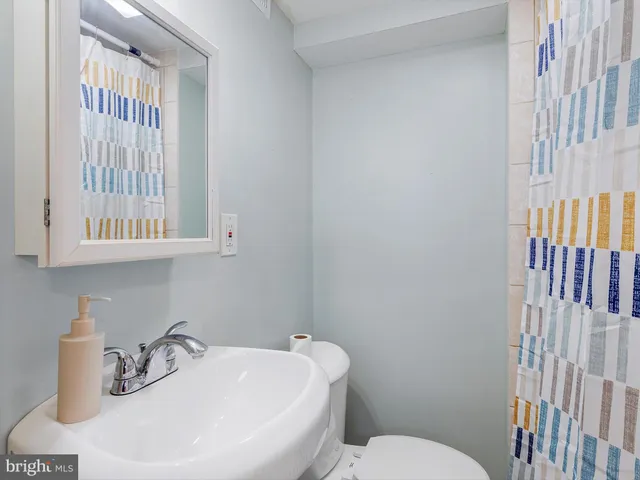 a bathroom with a sink and a toilet