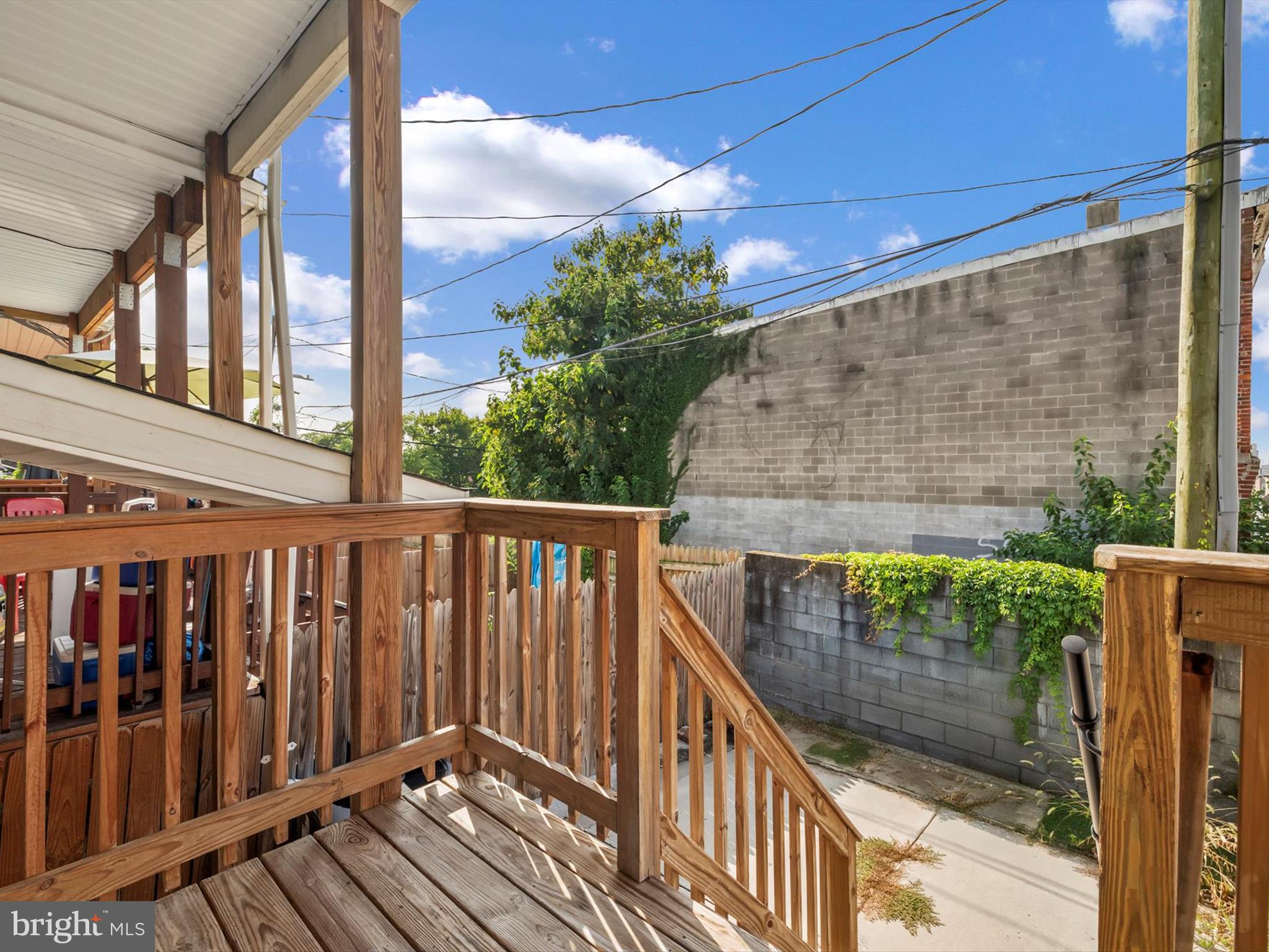 1713 East Lafayette Avenue Baltimore, MD 21213 - Photo 28 of 29 a view of balcony with wooden floor