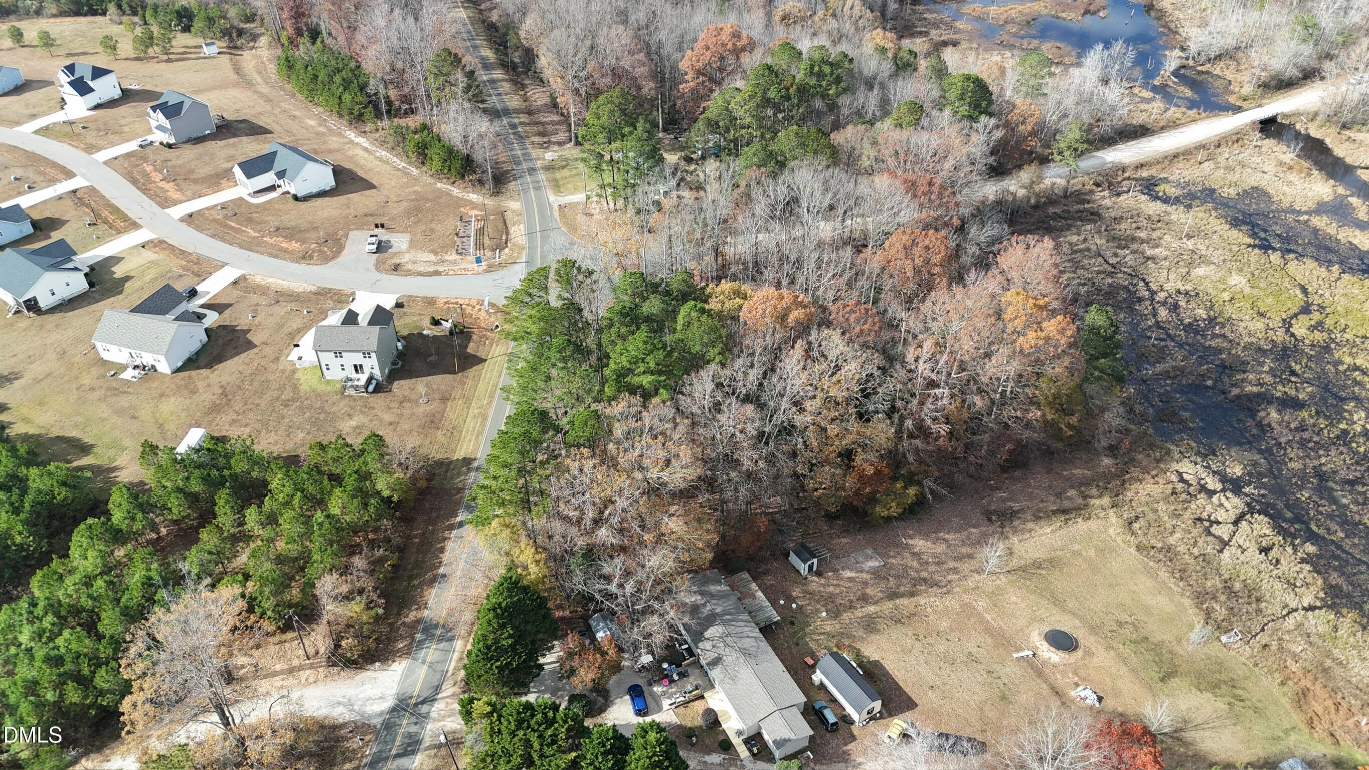 0 Williams Road Spring Hope, NC 27882 - Photo 4 of 40 an aerial view of residential house with outdoor space