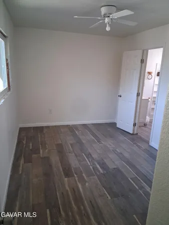 wooden floor in a room