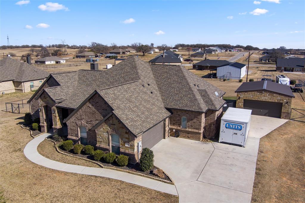 121 Bluff Ridge Court Paradise, TX 76073 - Photo 29 of 33 Aerial view of residential area