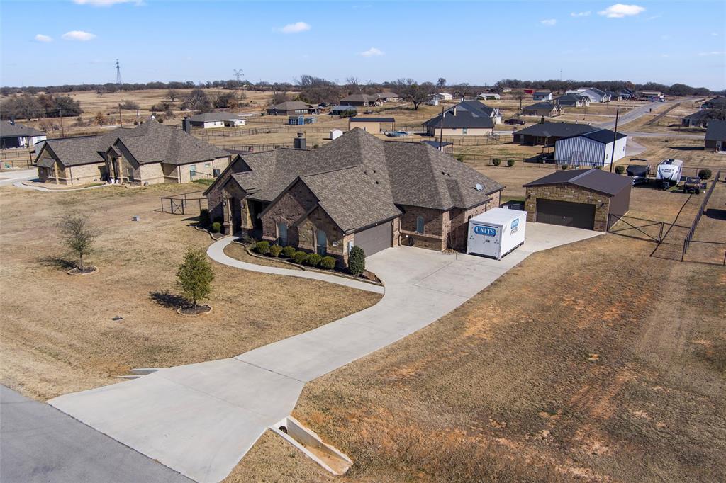 121 Bluff Ridge Court Paradise, TX 76073 - Photo 30 of 33 Aerial view of residential area