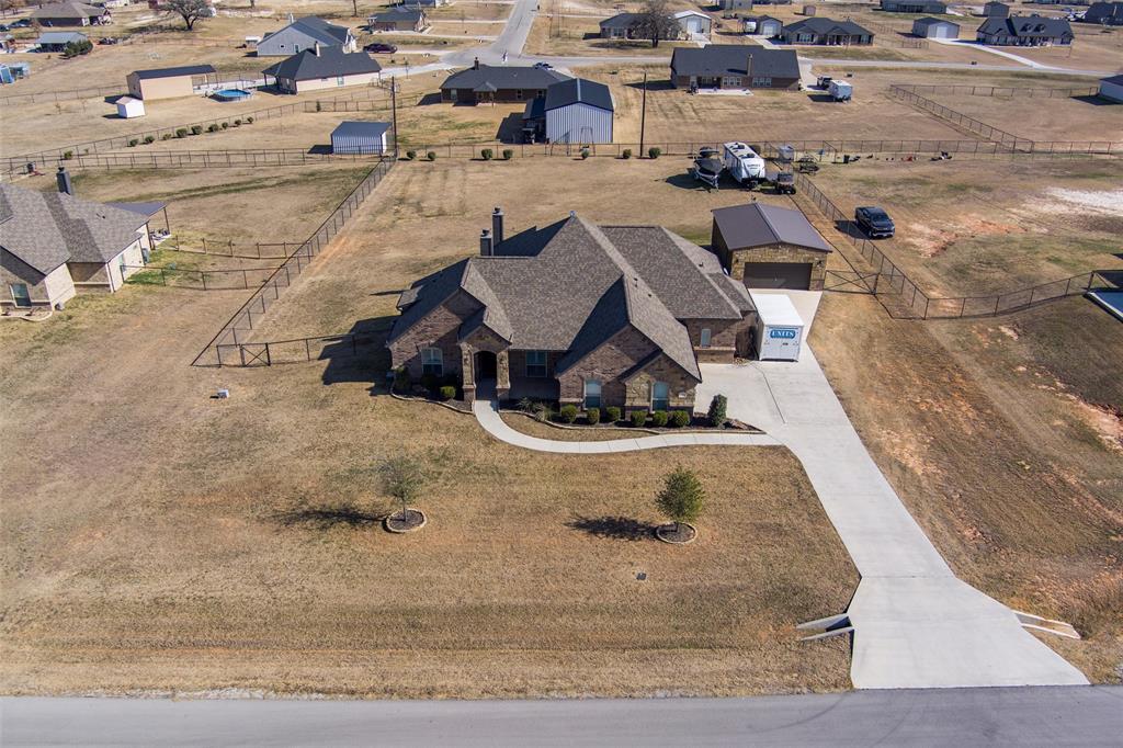 121 Bluff Ridge Court Paradise, TX 76073 - Photo 31 of 33 Aerial perspective of suburban area