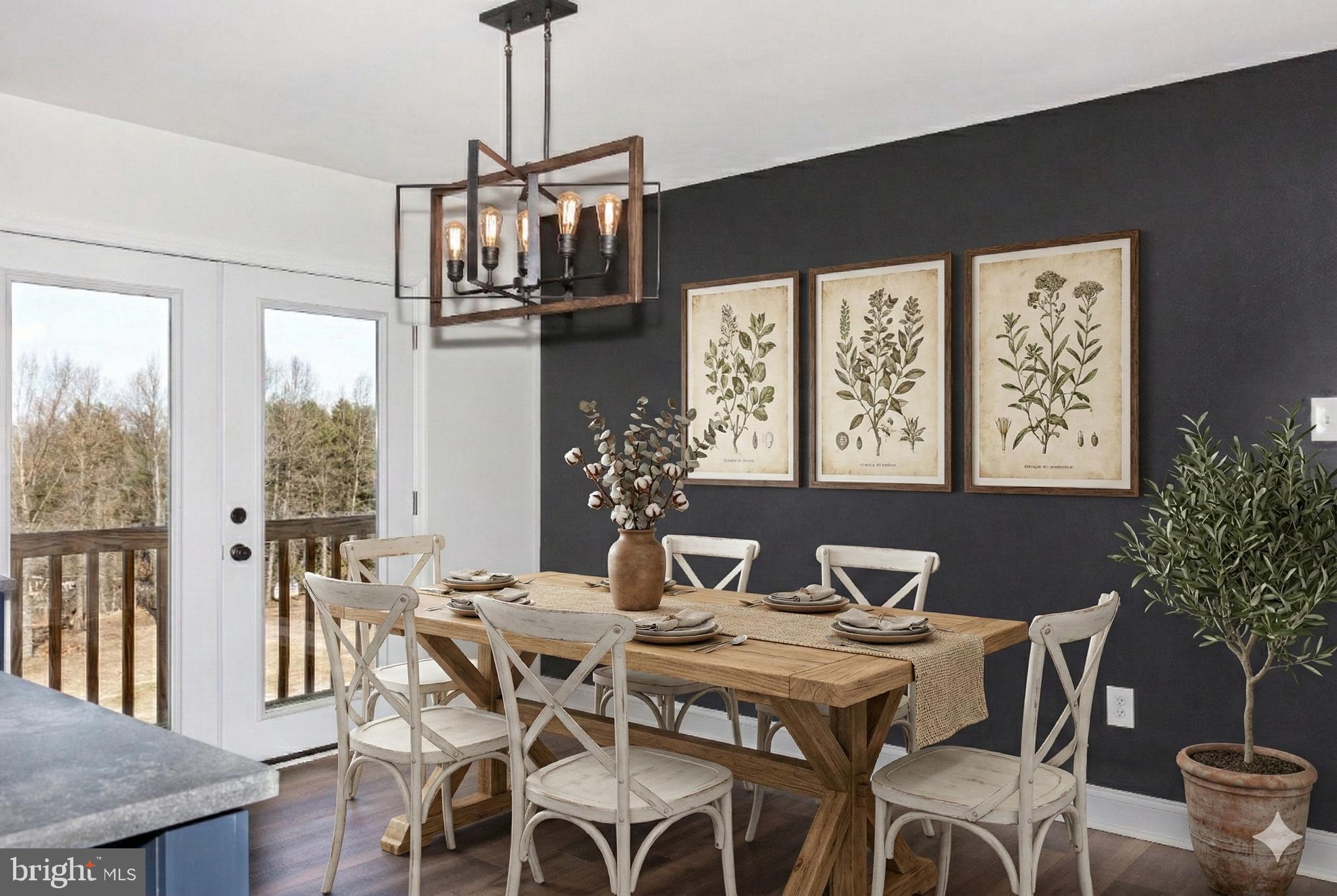2670 Old Fort Schoolhouse Road Westminster, MD 21157 - Photo 13 of 55 Dining room-virtually staged