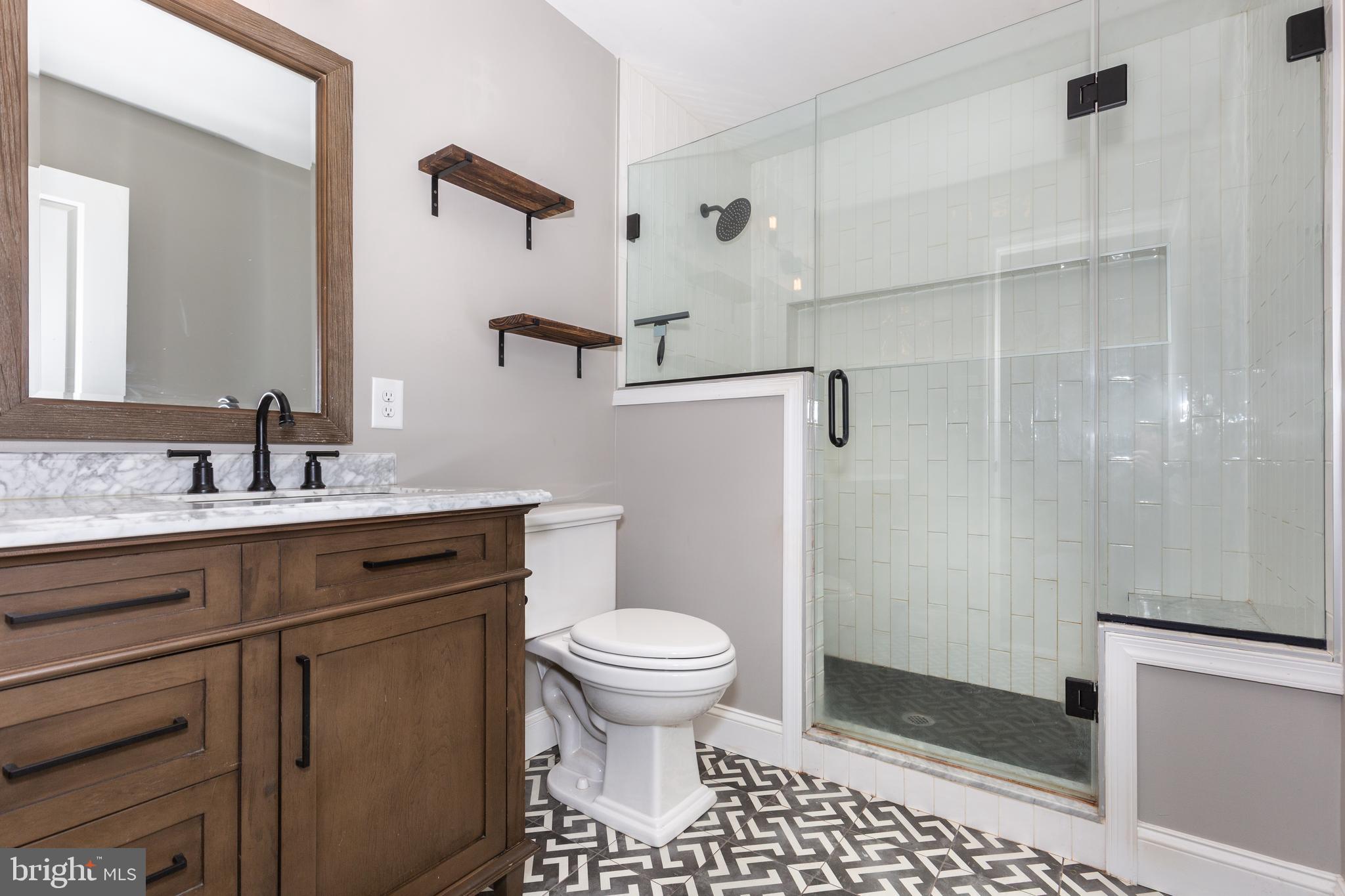 2670 Old Fort Schoolhouse Road Westminster, MD 21157 - Photo 22 of 55 Primary Bath full tile walk in shower