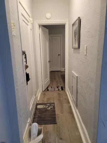 a bathroom with a sink and a shower