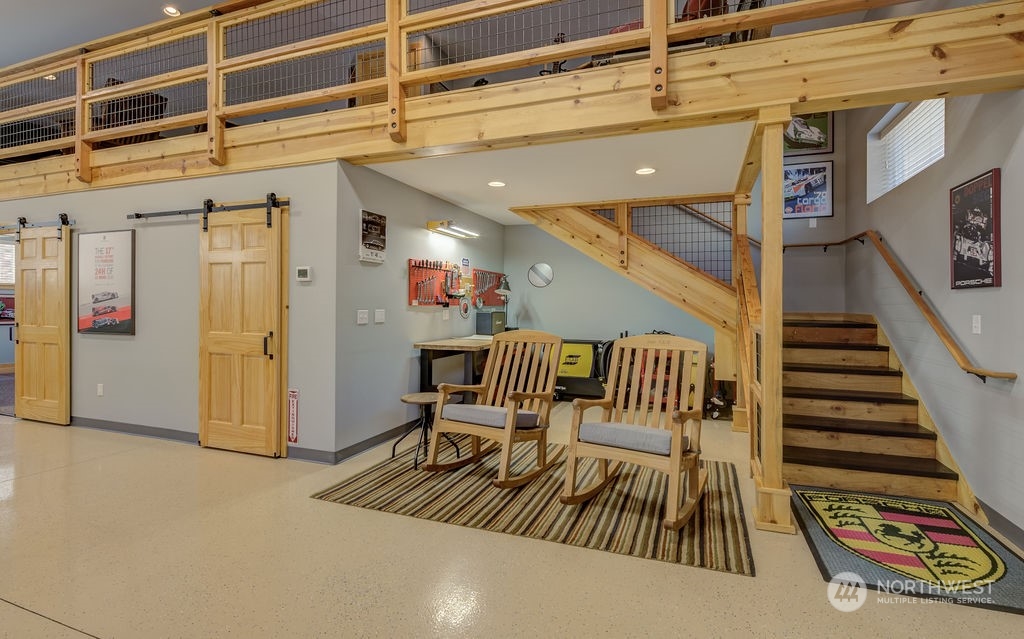 1611 Pitcher Canyon Road Wenatchee, WA 98801 - Photo 6 of 20 a view of entryway with wooden floor and stairs