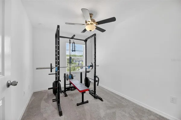 a view of bedroom with furniture