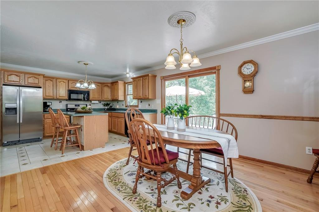 563 Leeper Road Georgetown, PA 15043 - Photo 10 of 25 Host family gatherings in the spacious Dining Room/ Kitchen combo.