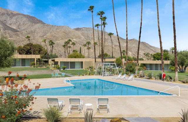 a view of building with an outdoor space