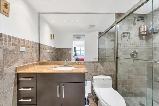 a view of an entryway with a door