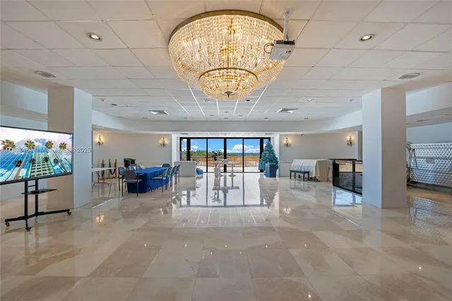 a view of a city with tall buildings