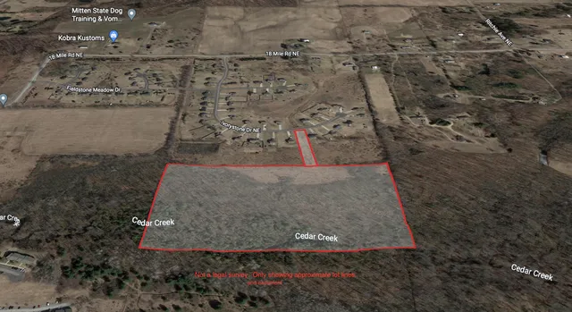 $274,900 | 5312 18 Mile Road Northeast, Cedar Springs, MI 49319