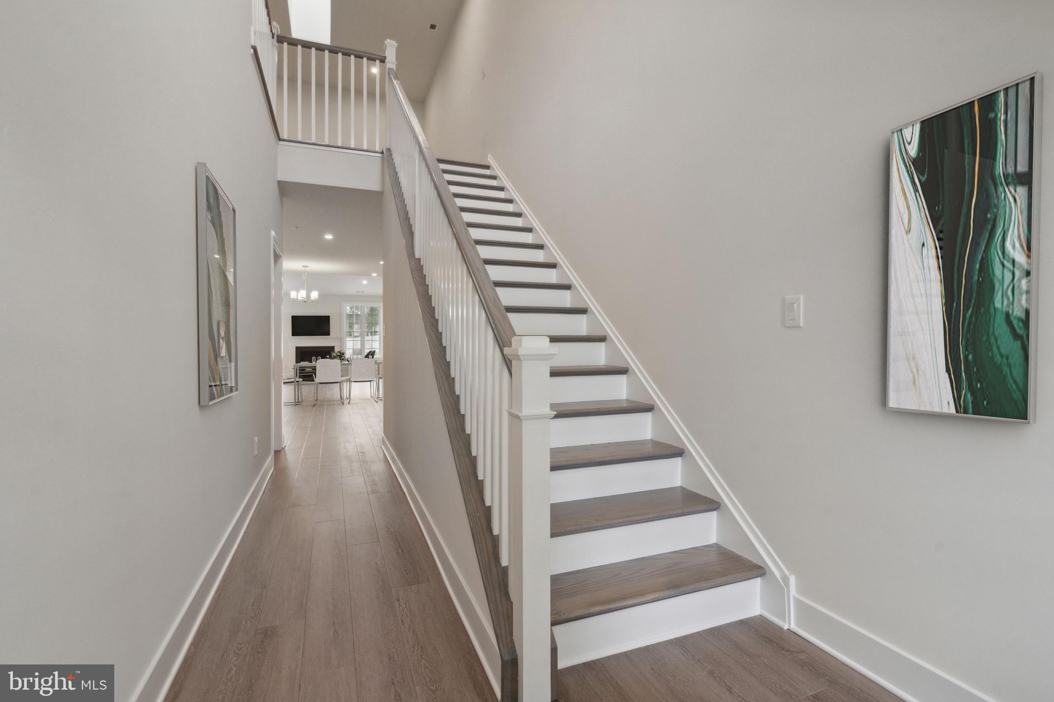 503 Fullerton Farm, Unit 29 Warrington, PA 18976 - Photo 8 of 19 a view of entryway and hall with wooden floor