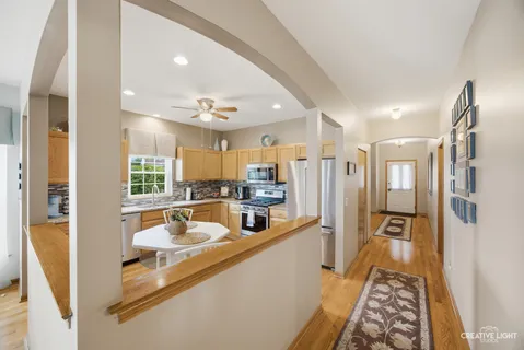 a very nice looking room with a large window