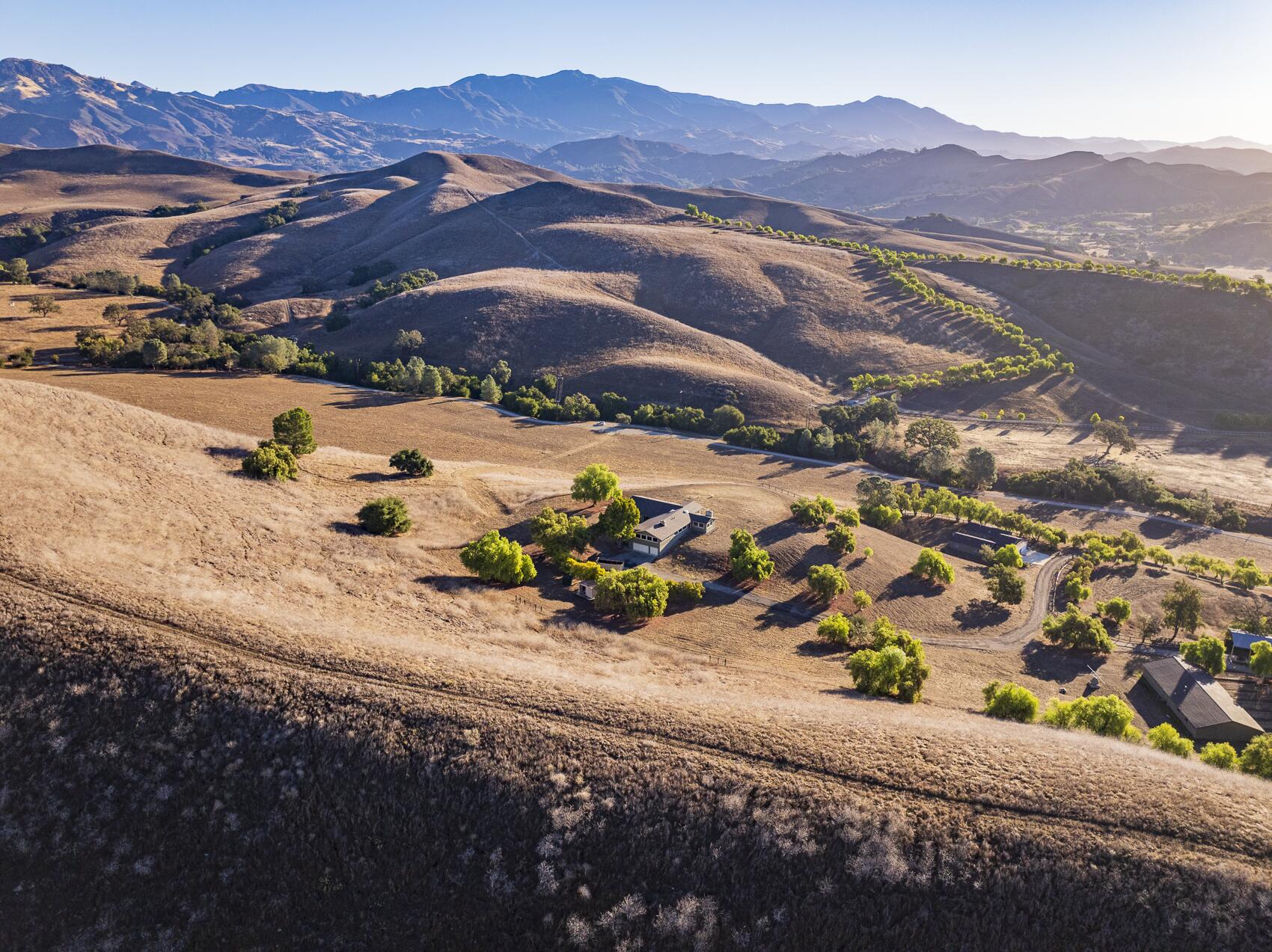 1959 Rambling Oaks Road Santa Ynez, CA 93460 - Photo 5 of 42 a view of a house with a mountain