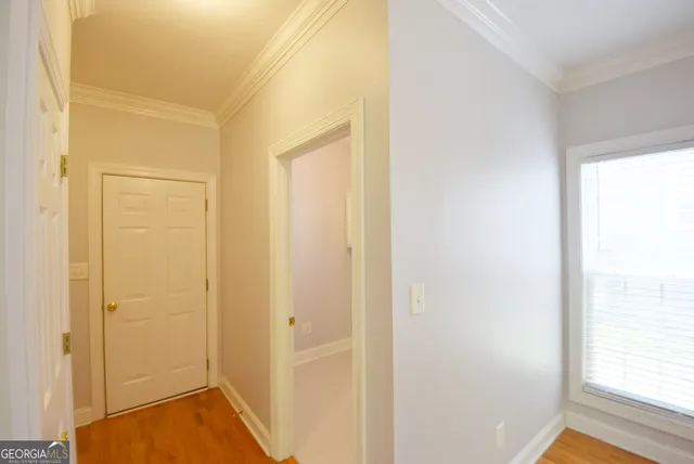 a view of front door