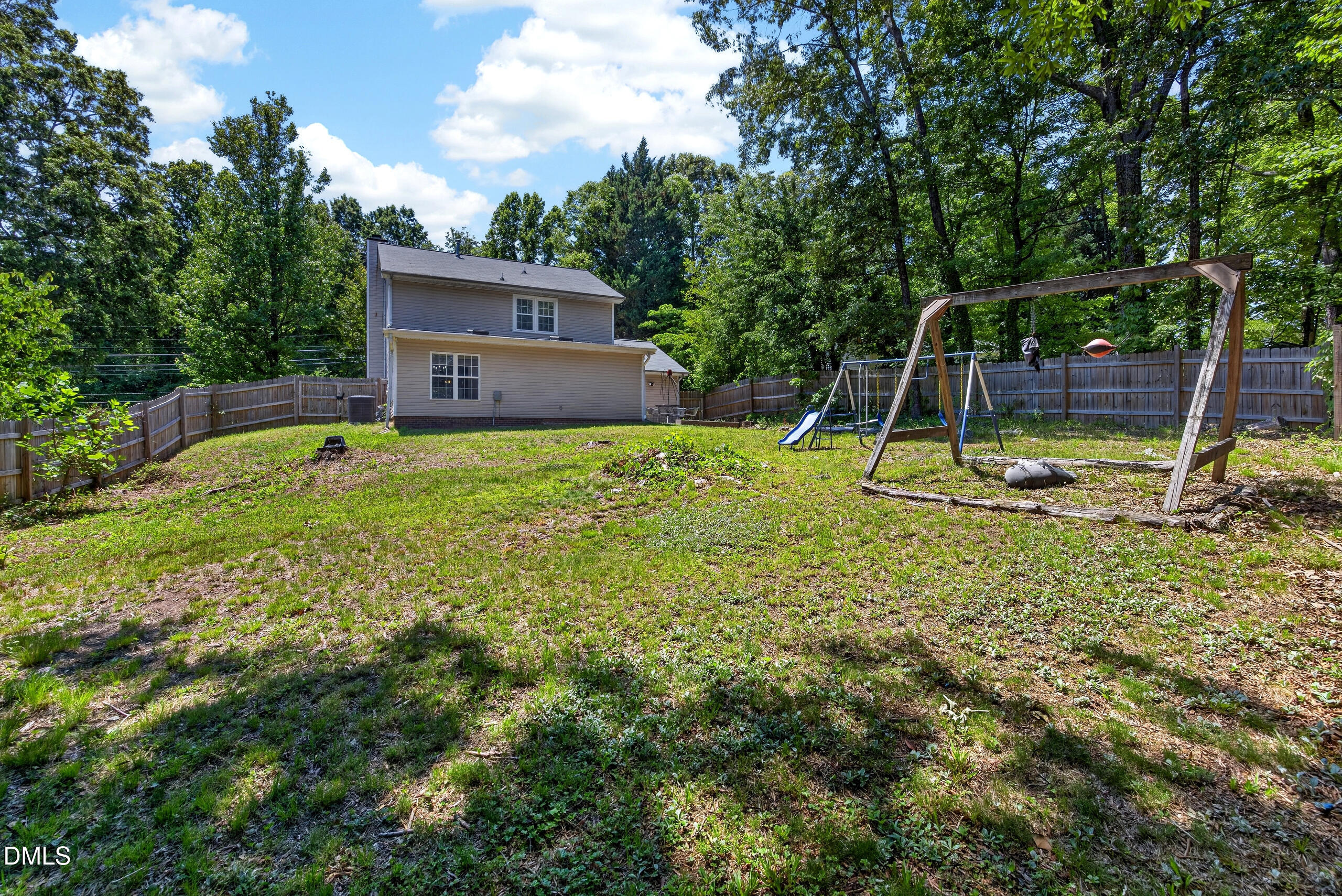 1901 Whites Mill Road High Point, NC 27265 - Photo 23 of 24 a backyard of house with swing and slide