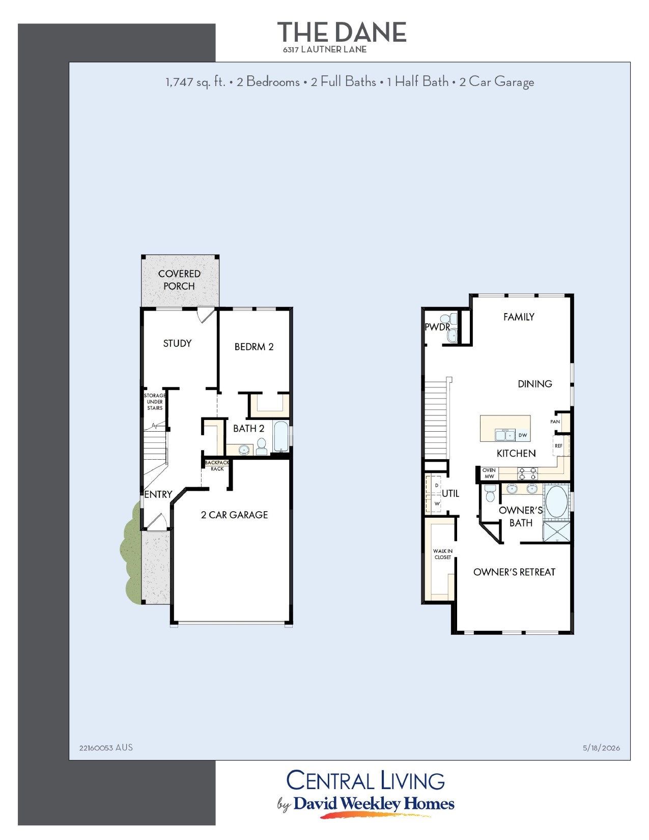6317 Lautner Lane Austin, TX 78747 - Photo 9 of 9 Floor Plan