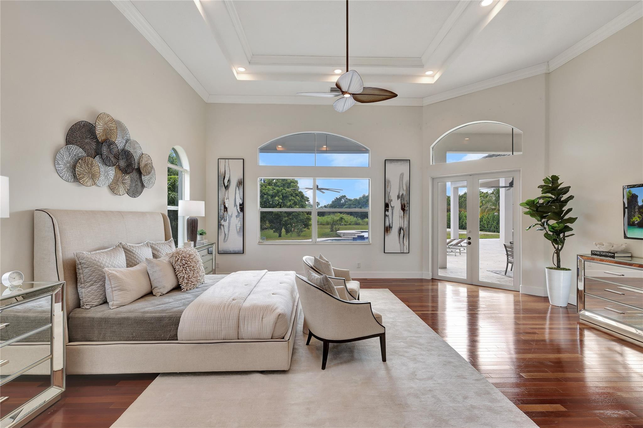 Undisclosed Address Southwest Ranches, FL 33332 - Photo 34 of 54 a living room with furniture large window and wooden floor
