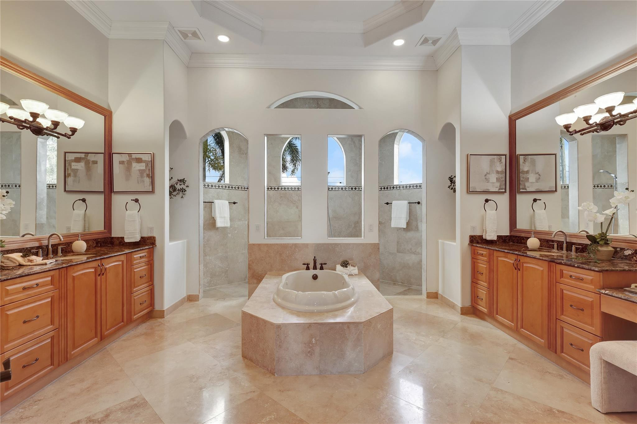 Undisclosed Address Southwest Ranches, FL 33332 - Photo 36 of 54 a large kitchen with stainless steel appliances granite countertop a sink and a stove