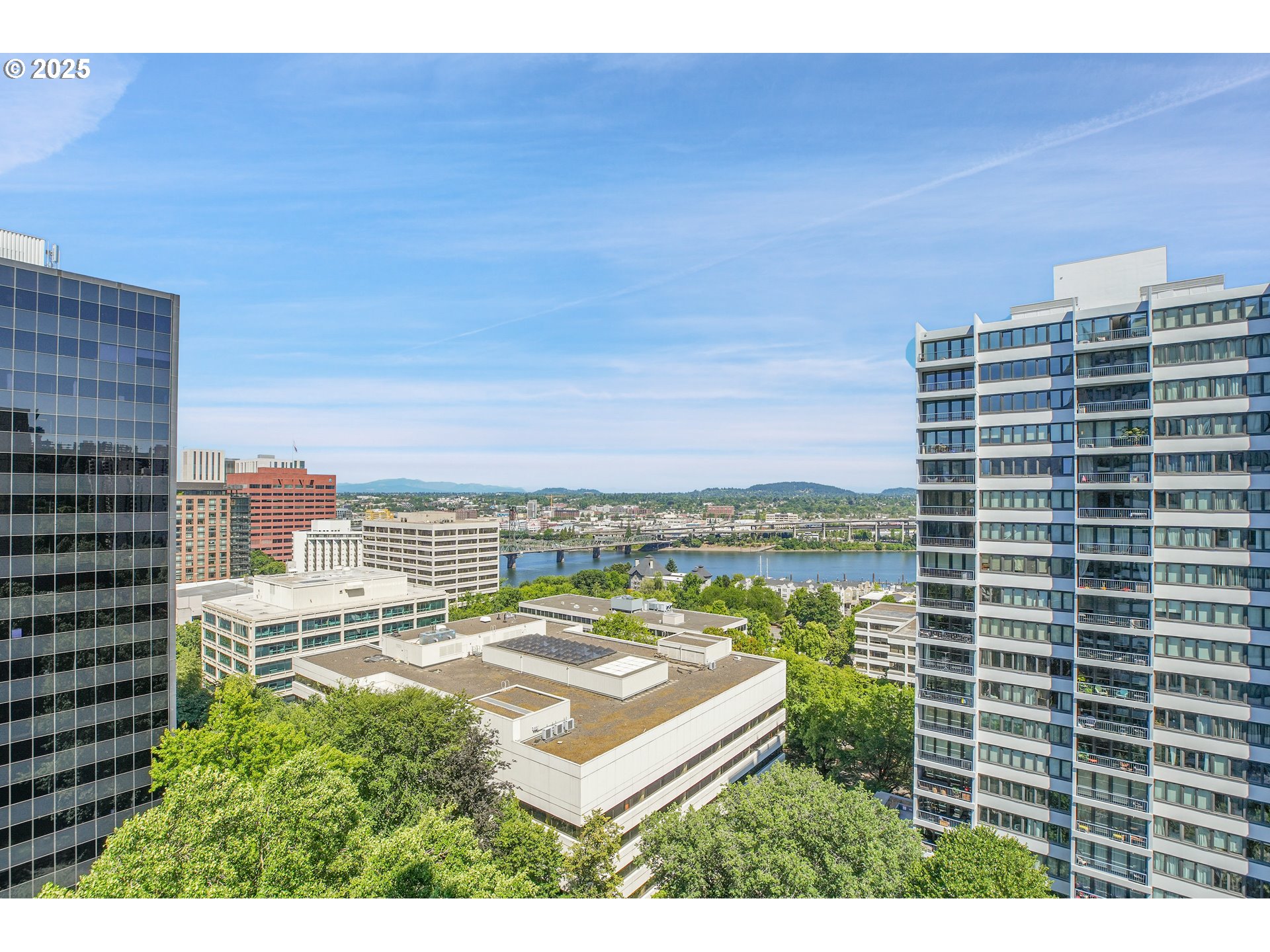 255 Southwest Harrison Street, Unit 17F Portland, OR 97201 - Photo 19 of 31 a view of city with tall buildings