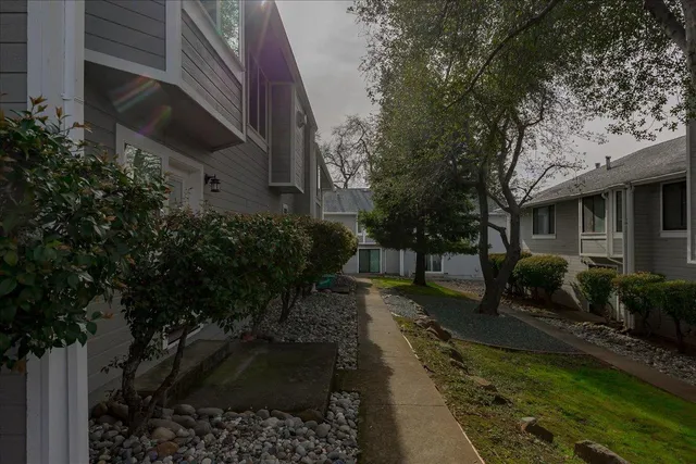 a view of a house with a window