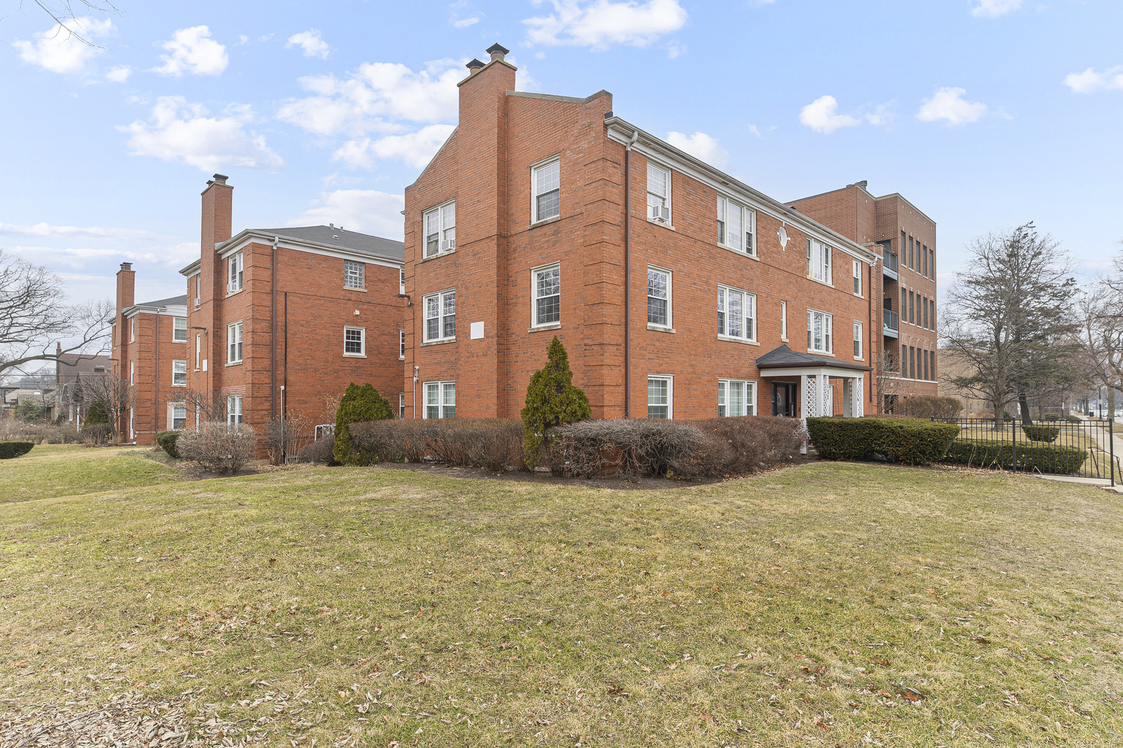 132 Ridge Avenue, Unit 2 Evanston, IL 60202 - Photo 12 of 14 a view of a building with a yard