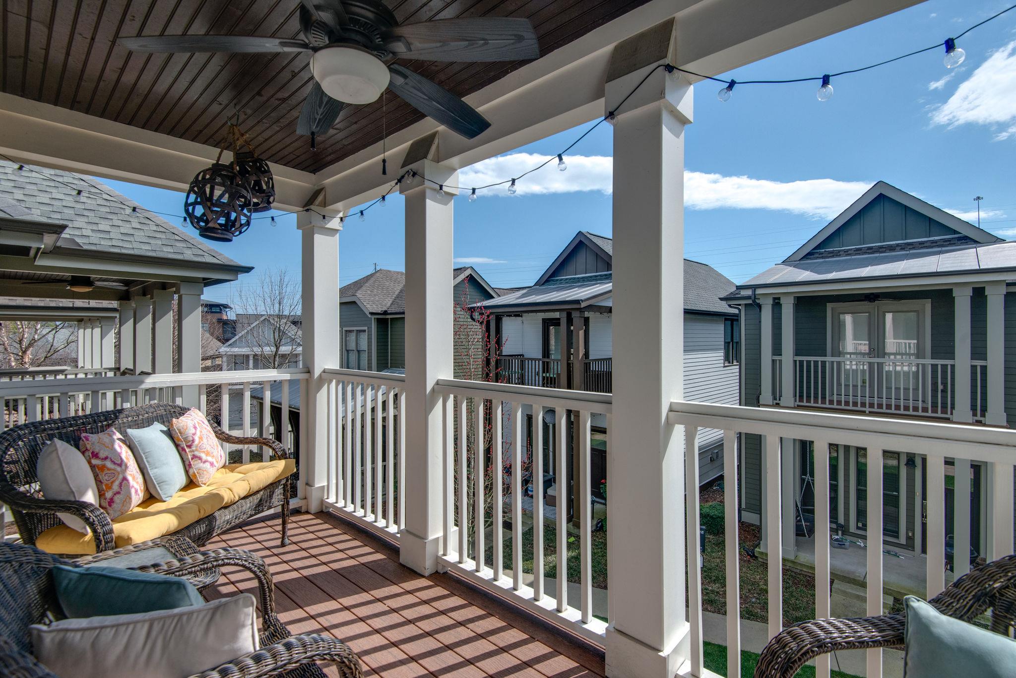 205 Copley Lane Nashville, TN 37204 - Photo 17 of 20 a view of living room and deck