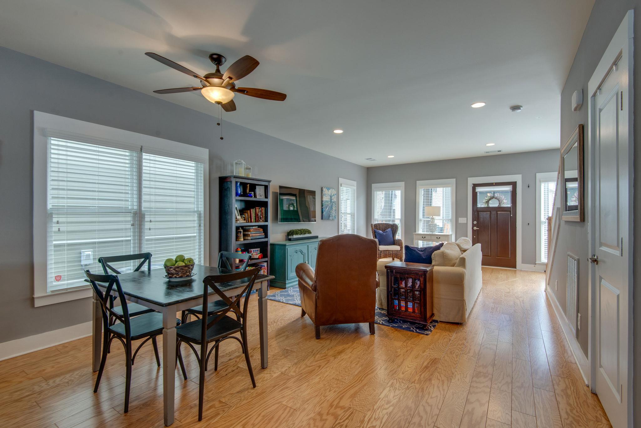 205 Copley Lane Nashville, TN 37204 - Photo 4 of 20 a living room with furniture and wooden floor